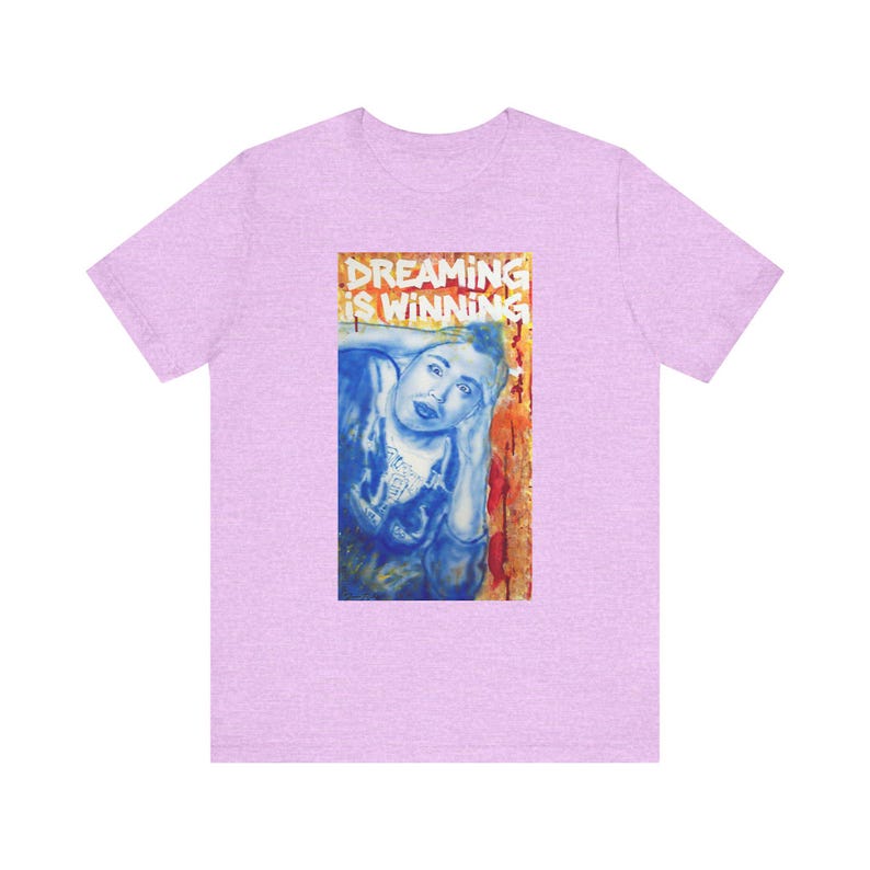 Dreaming is Winning (Airbrush Artwork) T-Shirt | Unisex Jersey Short Sleeve Tee image 17