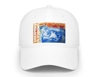 Dreaming is Winning (Artwork) Velcro Cap | Low Profile Baseball Cap