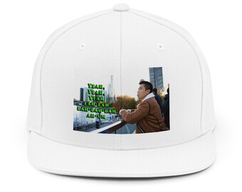 Dreaming is Winning (Yeah) Snapback Hat | Motivational Embroidered Cap