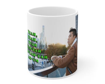 Dreaming Is Winning (Yeah) Mug | Motivational Typography Ceramic Mug