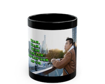Dreaming is Winning (Yeah) Mug | Black Mug (11oz, 15oz)