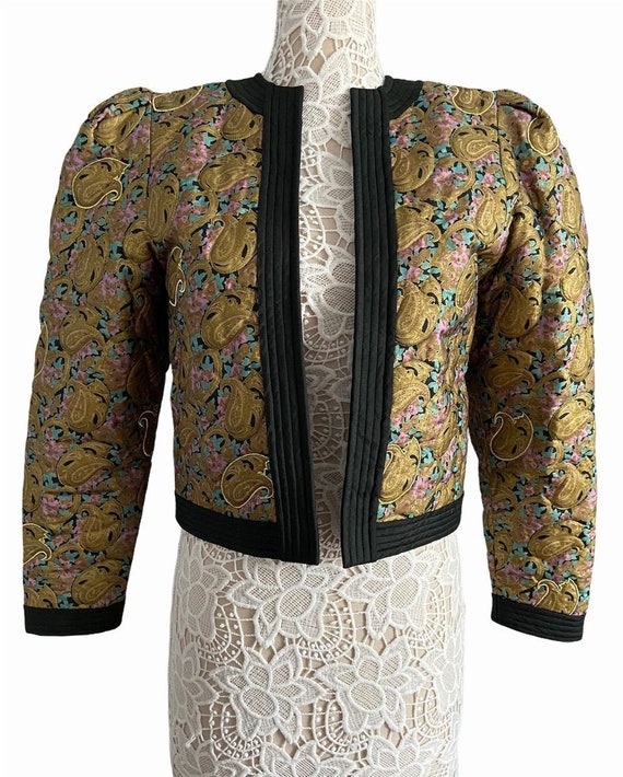 Thai Silk Quilted Coat