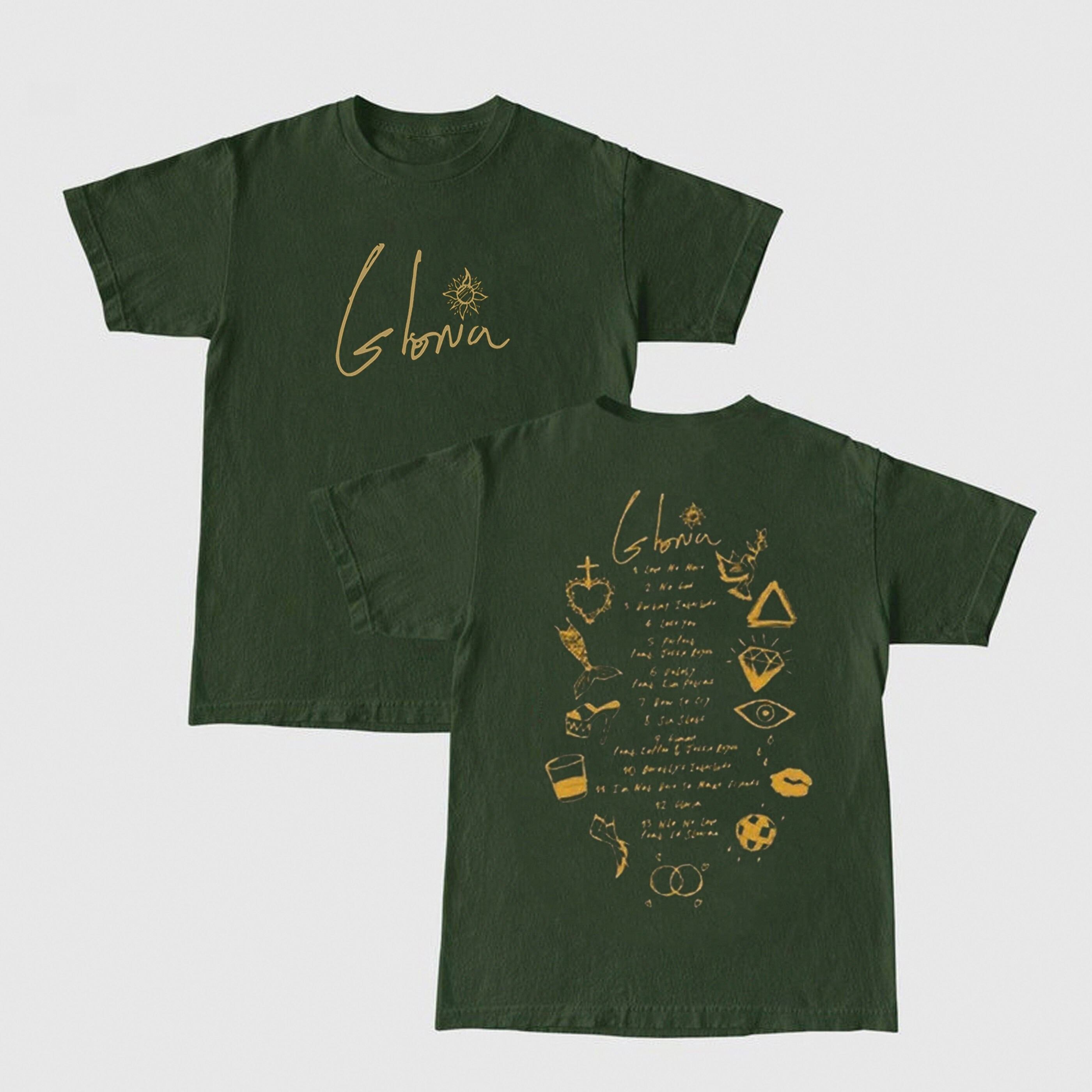Discover Sam Smith Gloria World Tour 2023 Gloria UK Europe Tour Zweiseitiges T-Shirt