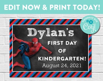 spiderman preschool etsy ireland