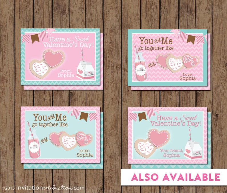 Shopkins Valentine Cards PRINTABLE Personalized 3 Easy Etsy