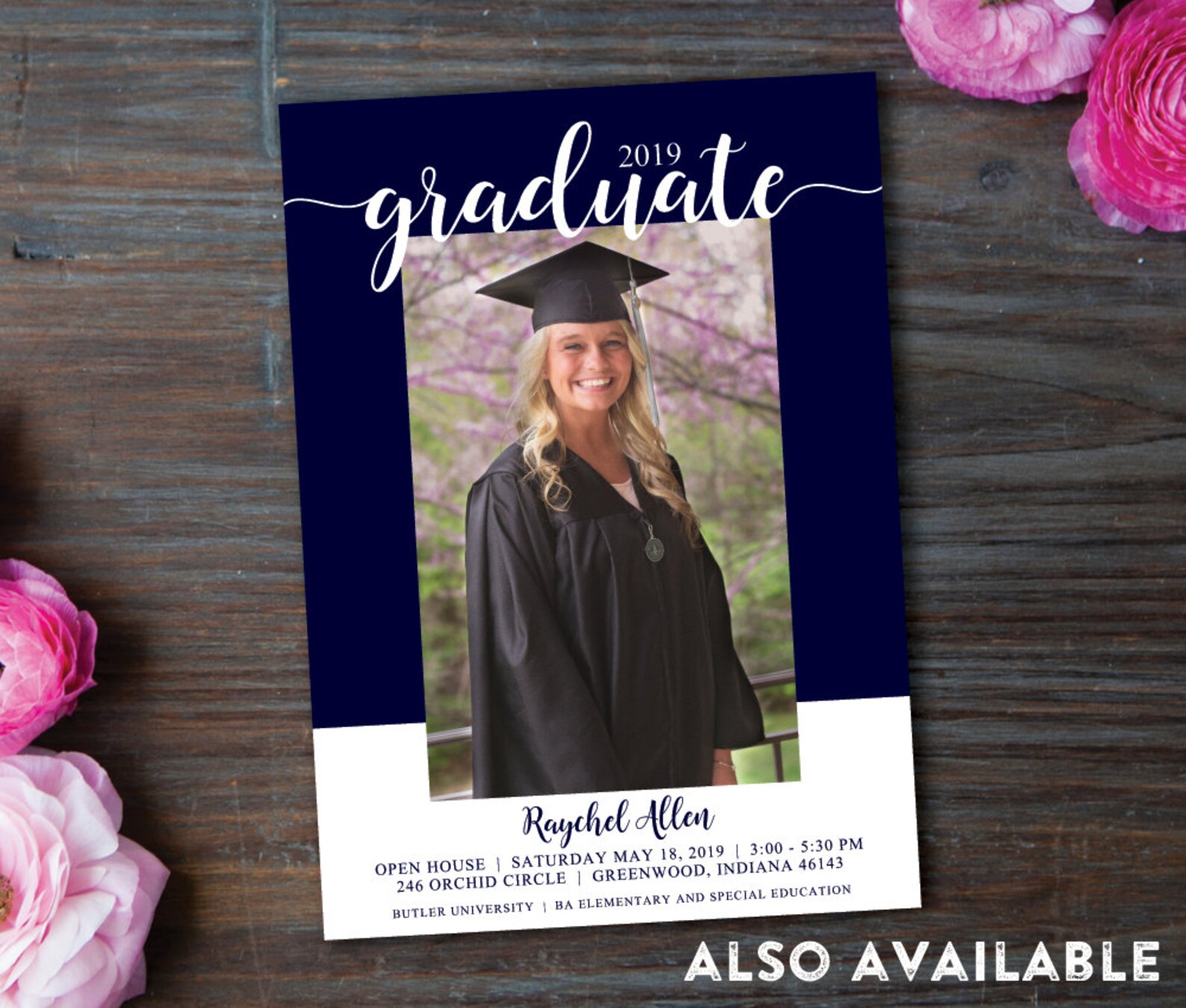 Joint Graduation Party Invitation for Three Graduates Any Etsy