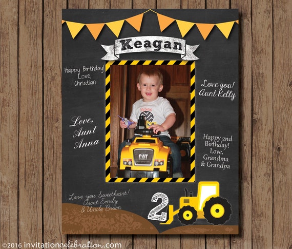 construction birthday boy printable