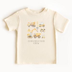 Construction Crew Shirt - Truck Kids Shirt, Dump Truck Shirt, Toddler Shirt, Boys Shirt, Construction Kids Shirt