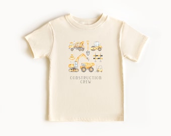 Construction Crew Shirt - Truck Kids Shirt, Dump Truck Shirt, Toddler Shirt, Boys Shirt, Construction Kids Shirt