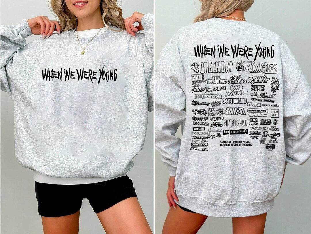 When We Were Young Festival Shirt WWWY 2023 Merch When We Etsy