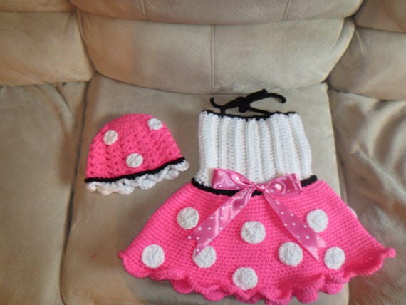 crochet minnie mouse dress