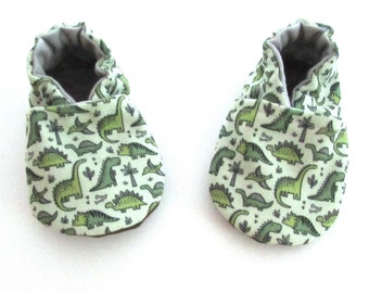 Dino Eco-Canvas Baby Shoes