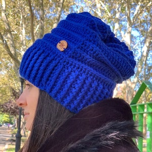 Slouchy Hat, Beanie, Rasta Hat, Dreadlock Hat, Urban Hat, Unisex Hat, Winter Accessories