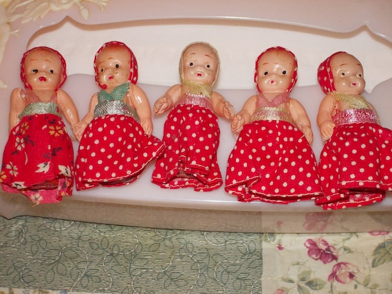 vintage miniature dolls