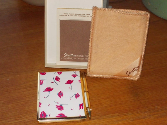 vintage stratton compact notepad - image 2