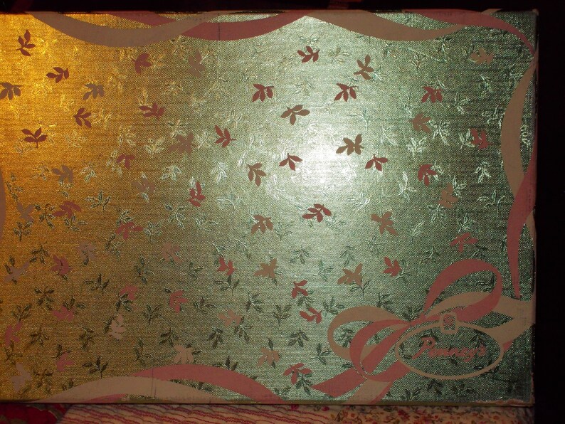 vintage JC Penney/'s green sheet pillowcase set