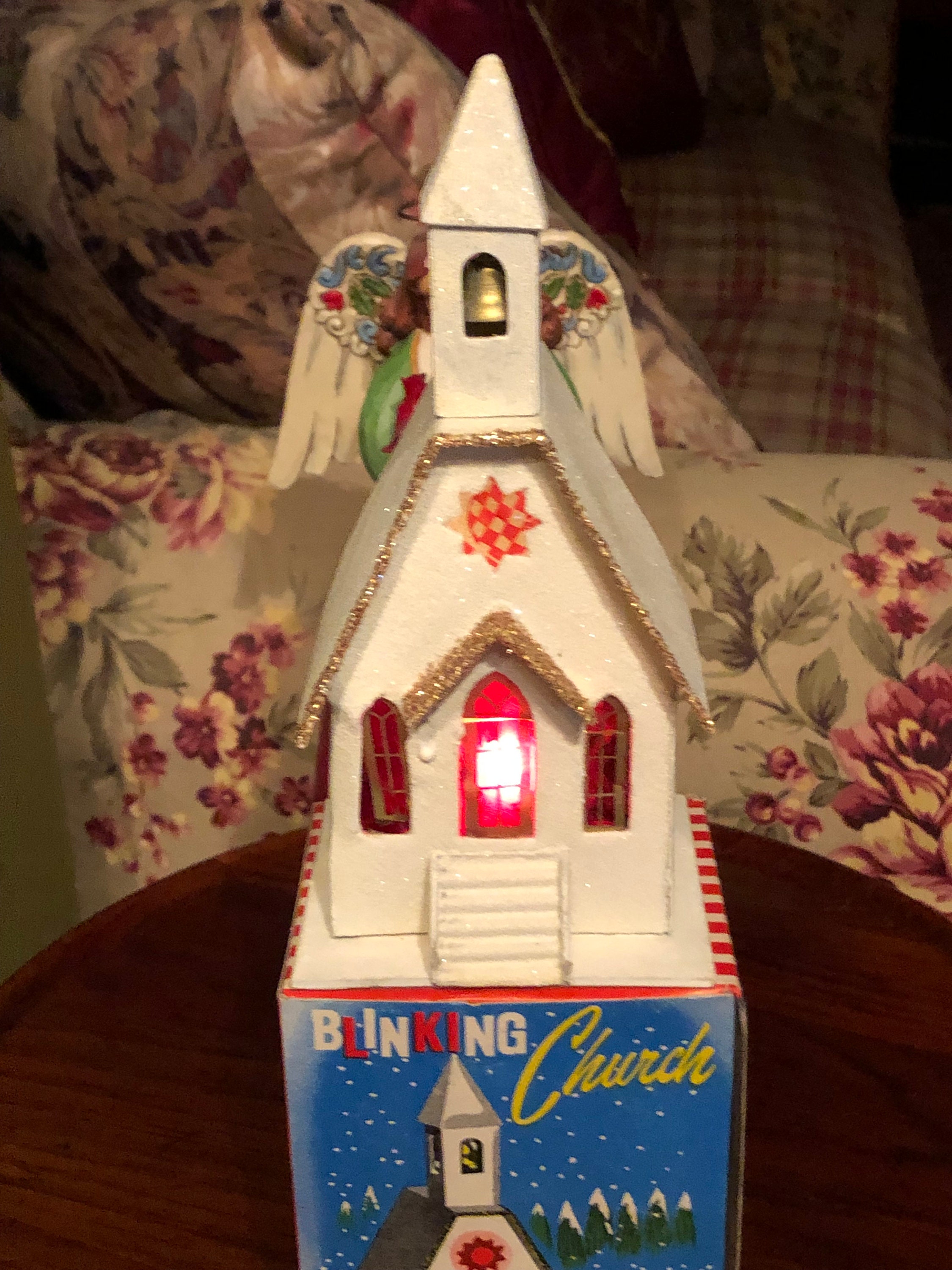 【 】Church Light　置物　チャーチライト Church Light 置物 チャーチライト Mistletoe Park Light-Up