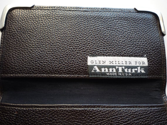 Ceinture En Cuir Glen Miller For Ann Turk - Marron, 1 1/4", Taille Ajustable 26-33"