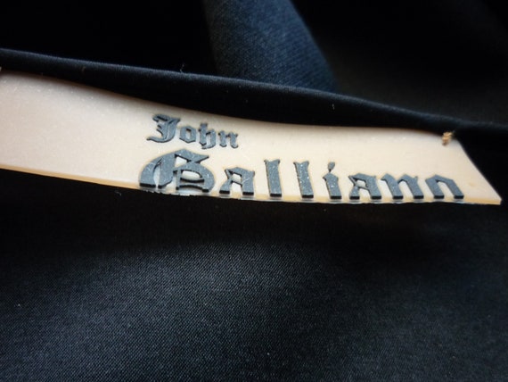 Fabulous Vintage John Galliano Made In France Bla… - image 8