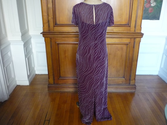 eggplant evening dress Sylvia Seaside Gown main image 0