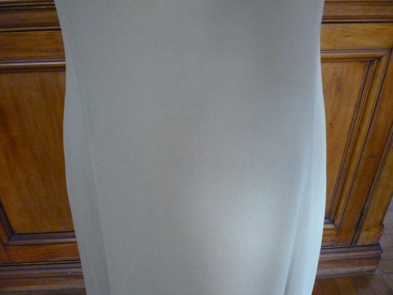 Vintage Calvin Klein Collection Beige/Cream Rayon… - image 6