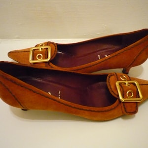 Vintage Kitten Heels Prada - Etsy