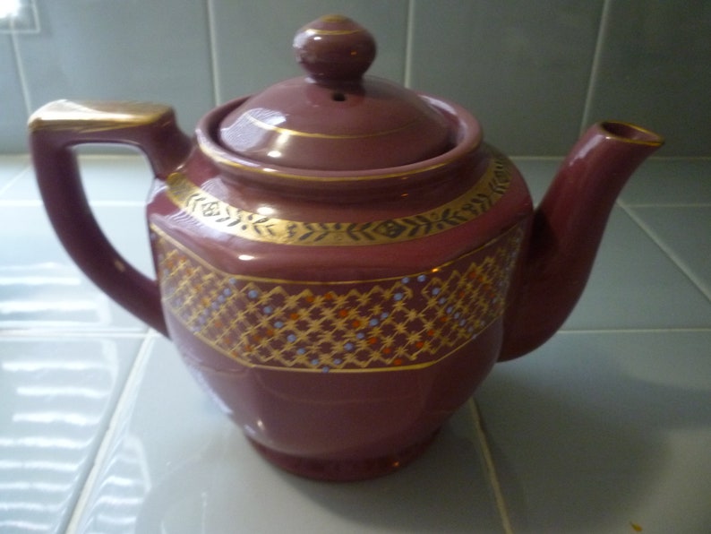 TEAPOT. VINTAGE ENGLISH Teapot. 1950s English Teapot With Etsy