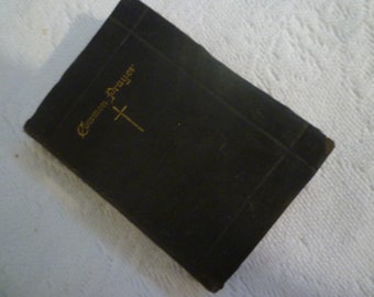 ANTIQUE PRAYER BOOK. Dated 1898 Pocket Book of Common Prayer. Oxford University Press.