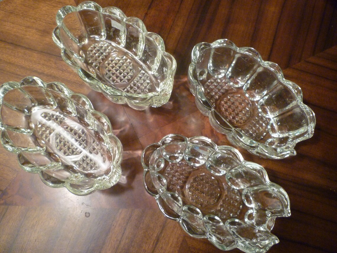 BUFFET CADDIES CRYSTAL. Princess House. Spoons Knives Forks Etsy