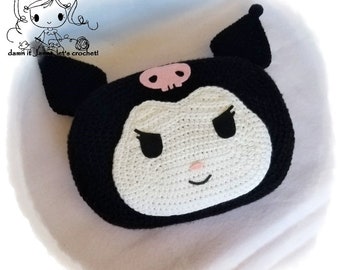 Japanese Anime Bunny Cushion - PDF Crochet Pattern - Instant Download