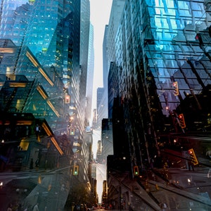 City Hustle and Bustle - Toronto Cityscape - Wall Art