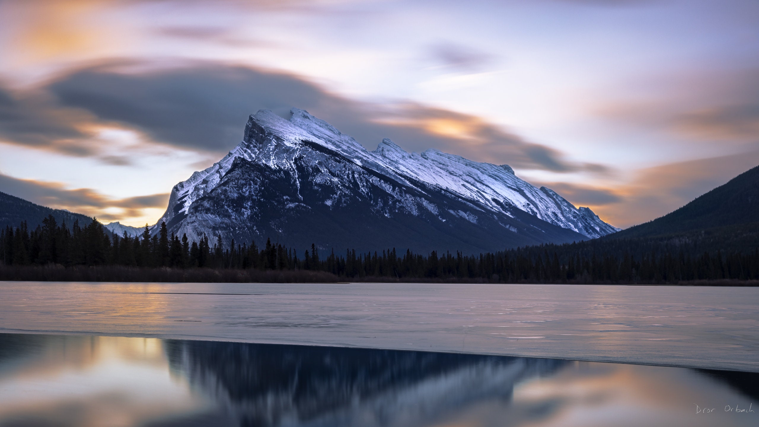 Banff Rundle Wallpaper Mt. Rundle Sunrise Photography: Banff National Park Landscape Art - Etsy