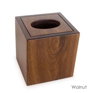 Quality Solid Wood Tissue Box Cover, Perfect for Your Modern Home image 2