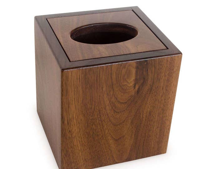 Quality Solid Wood Tissue Box Cover, Perfect for Your Modern Home