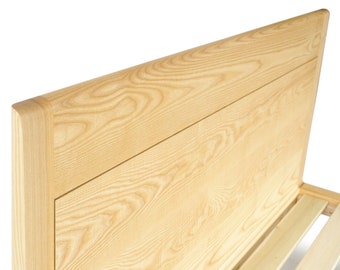 Ash Platform Bed No. 1 - Bed Frame - Ash Wooden Platform bed - Wooden Bed Frame - Ash Wood - Twin, Full, Queen, King