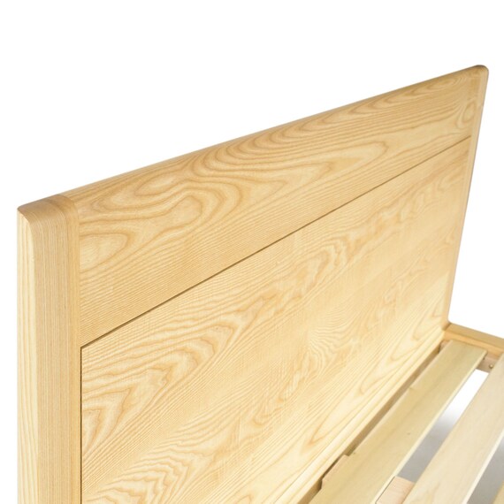 Ash Platform Bed No. 1 Bed Frame Ash Wooden Platform bed Wooden Bed Frame Ash Wood Twin Full Queen King