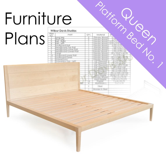 Diy solid wood bed frame deals