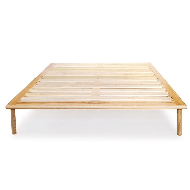 Platform Bed No 4 Ash Frame With Dovetail Detail Image 0