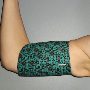 Ready-To-Ship Adjustable PICC Line Cover, IV Cuff, Dialysis Sleeve, Diabetic Arm Band for Lyme Chemo Scar Women Men - ships within 24 hours