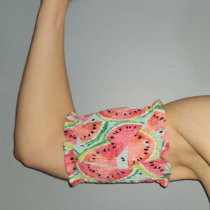 Custom Shirred PICC Line Cover, IV Cuff, Dialysis Sleeve, Diabetic Arm Band for Lyme Chemo Scar Women Men - Kids, Animal, Novelty Fabrics