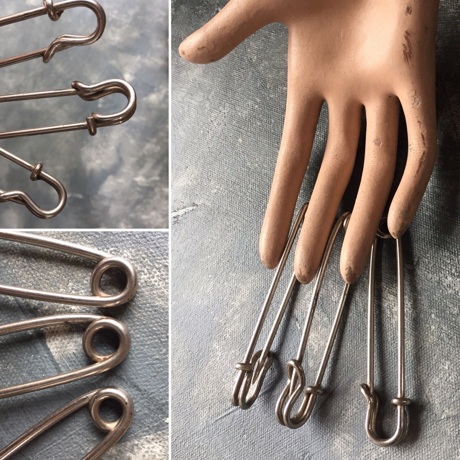 Kilt or Skirt Pin Large Vintage Safety Pin Heavy Duty Etsy