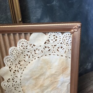 Hinged Metal Photo Frame, Vintage Gold Tone 8 X 10 Photo Frame, Ornate ...