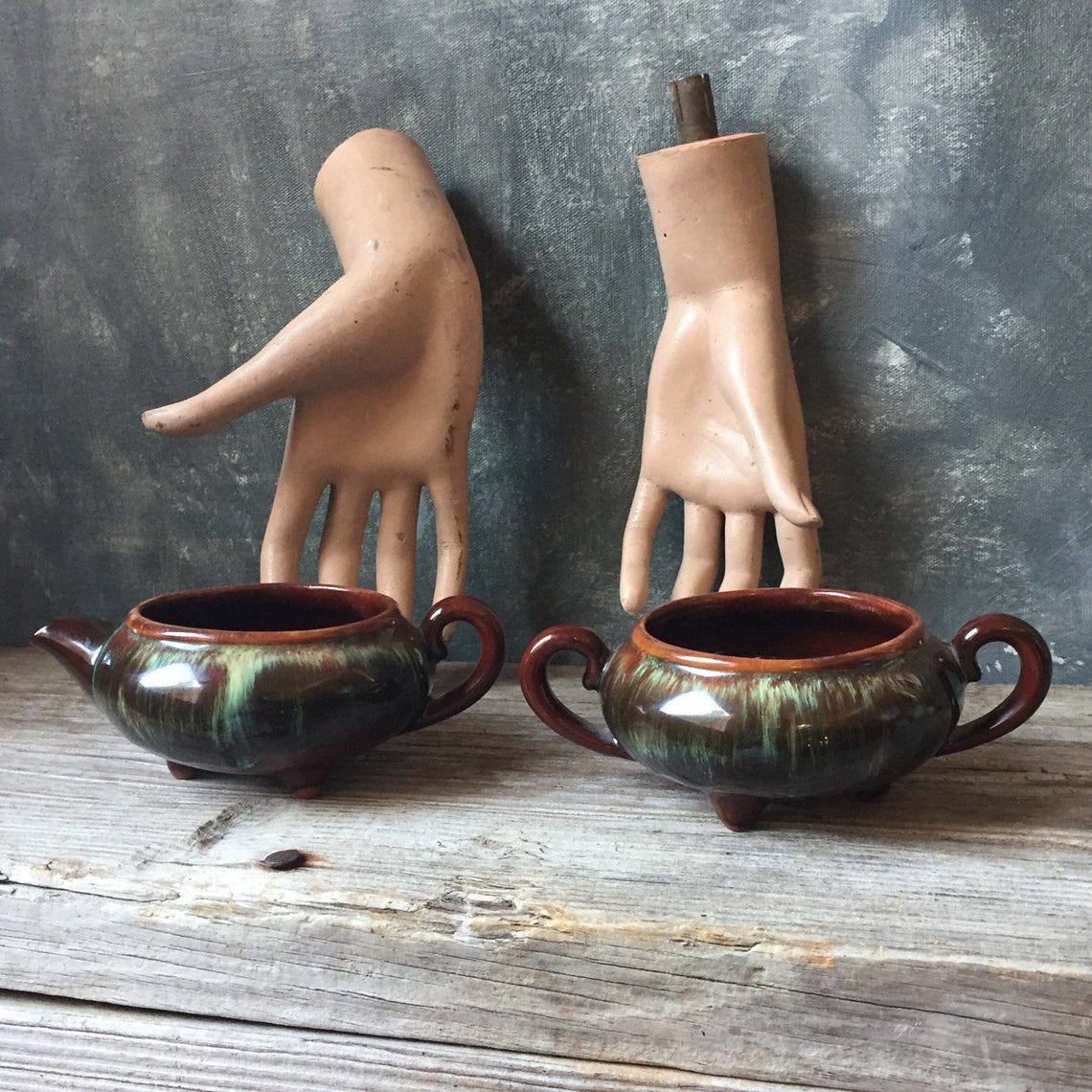 Canadian Ceramic Craft Sugar Bowl and Creamer Set Vintage CCC Etsy Canada