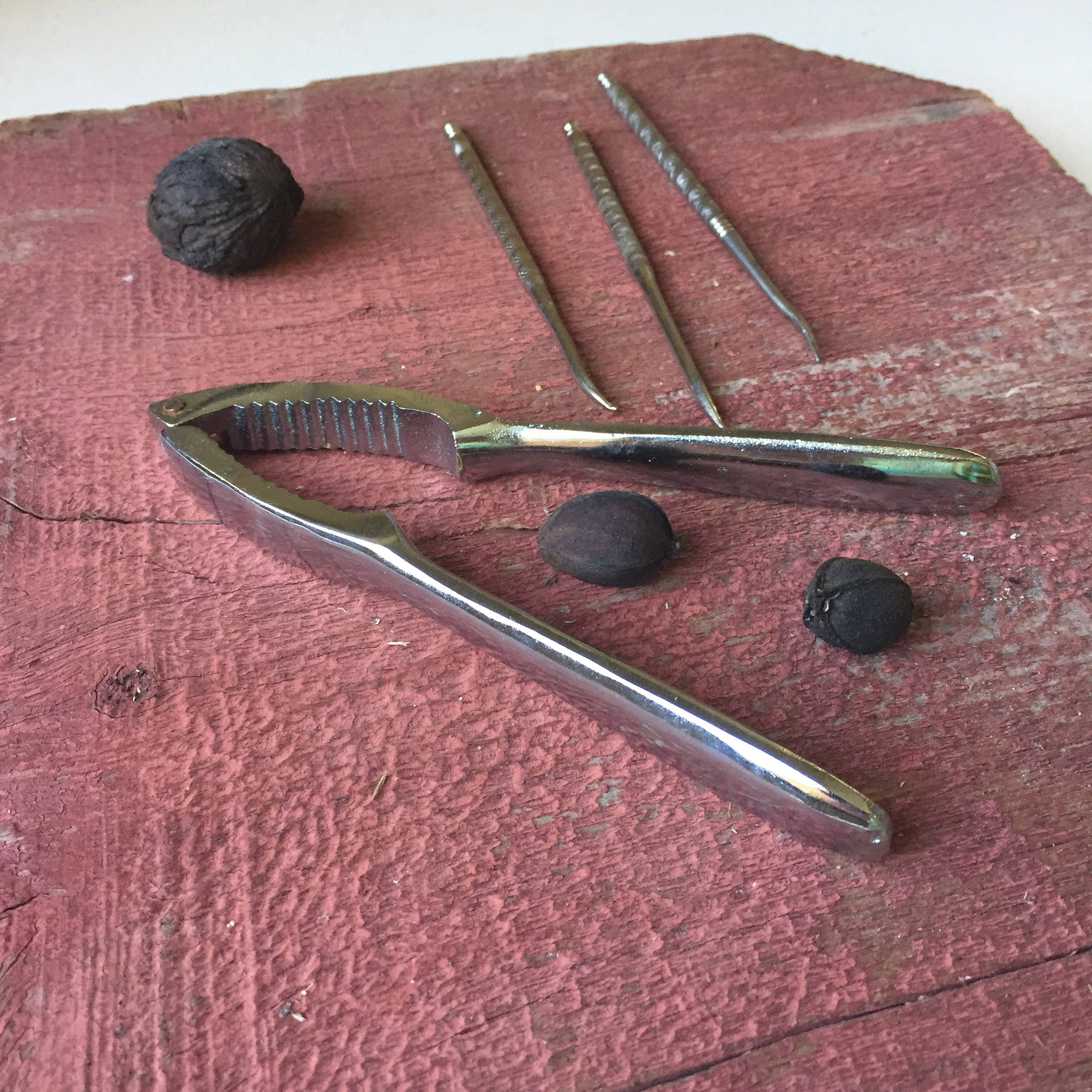 Nut Cracker and Nut Pick Set Vintage Nutcracker Set Mid Etsy