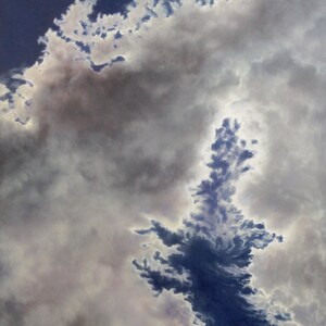 Original Painting, Oil Painting, Fine Art Painting, Home Décor, Wall Décor, Decorative Wall Art, Canvas Painting, Sky, "Under Mexican Skies"