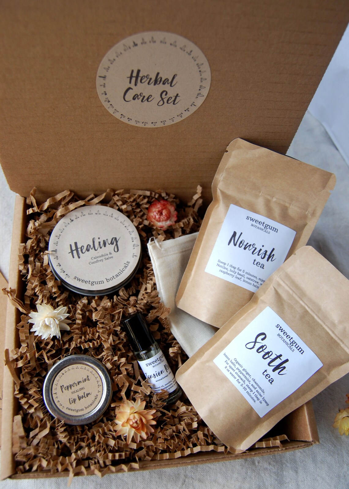 Herbal Cancer Care Package Chemo Patient Kit comforting Etsy