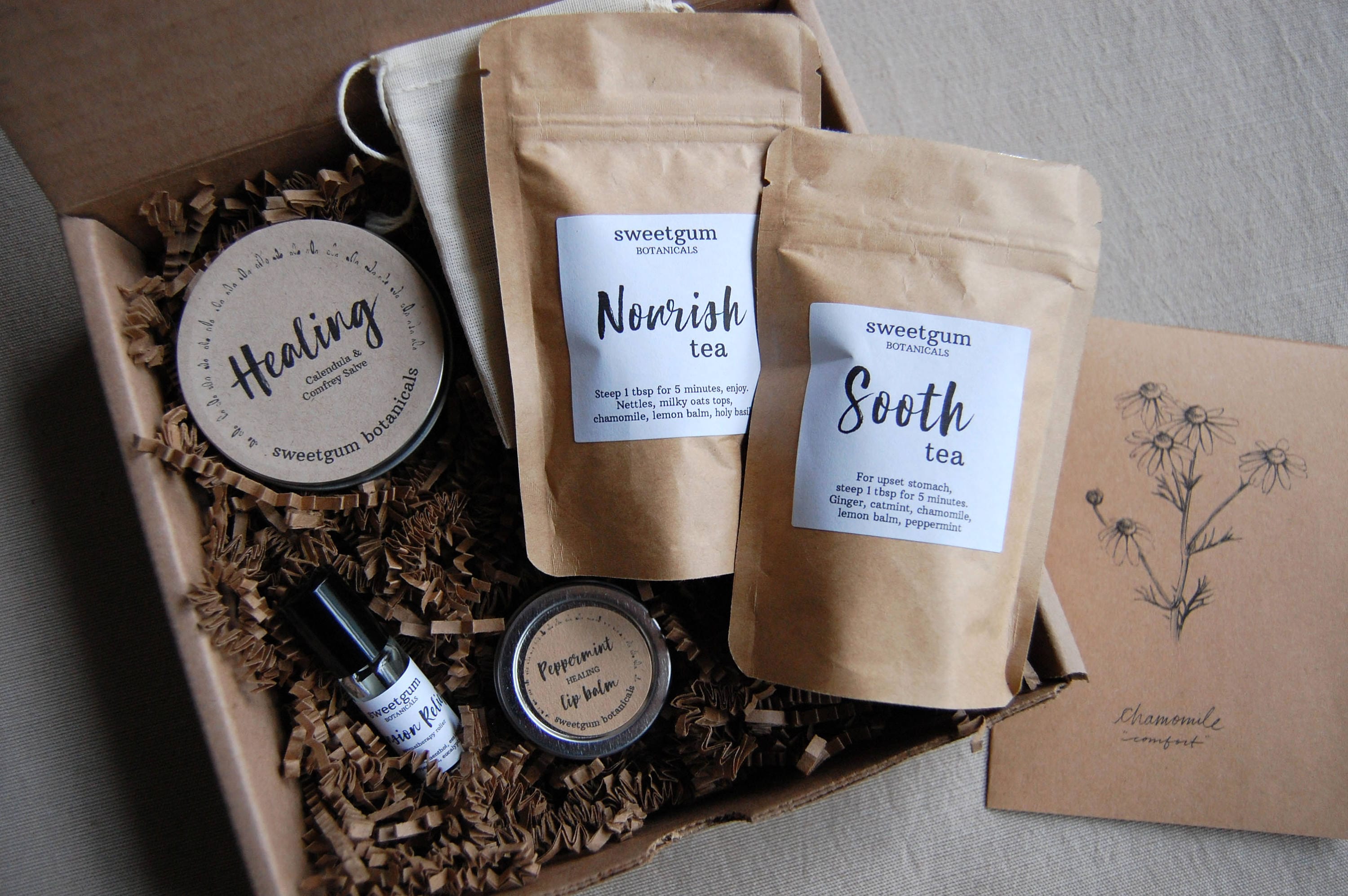 Herbal Cancer Care Package Chemo Patient Care Package