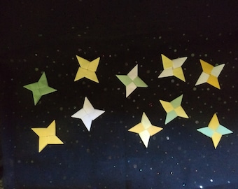 Estrella ninja de origami/Shuriken de origami