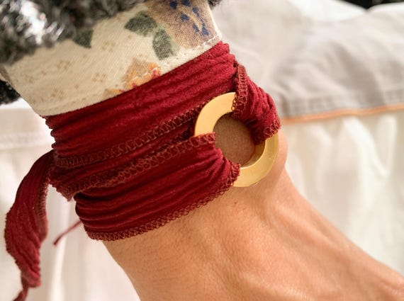 Pulsera RONDANA Dorada Seda
