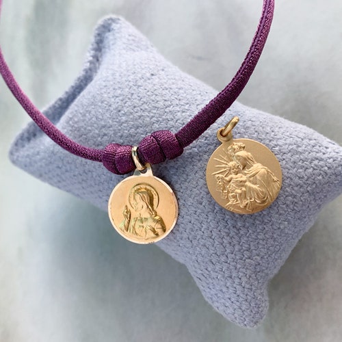 Our Lady of Mount Carmel Scapular Medal 